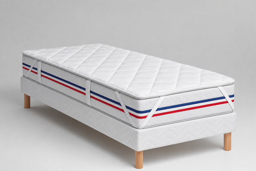 Simon, le surmatelas synthétique