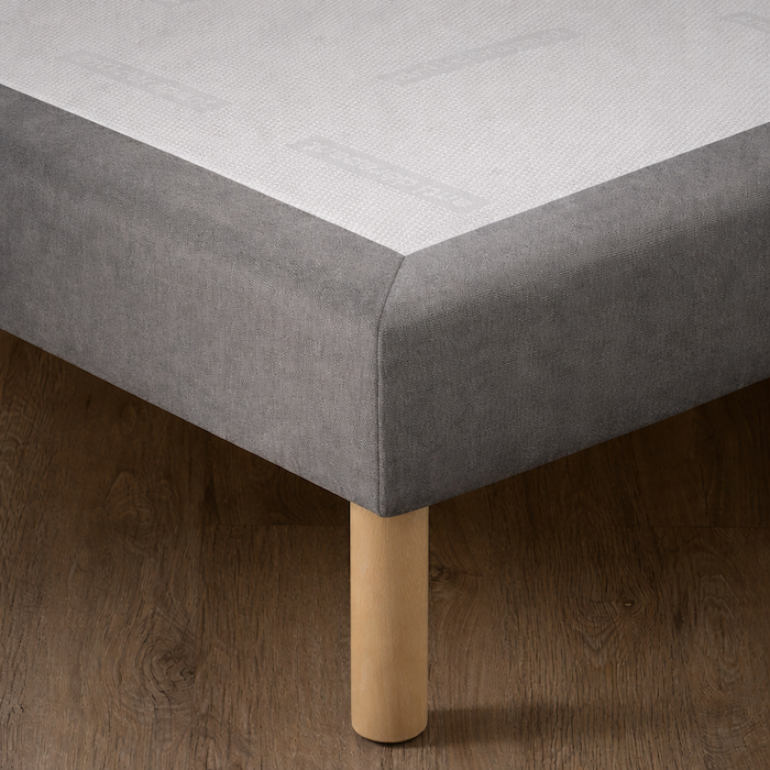 Louis, le sommier tapissier - Velours anthracite