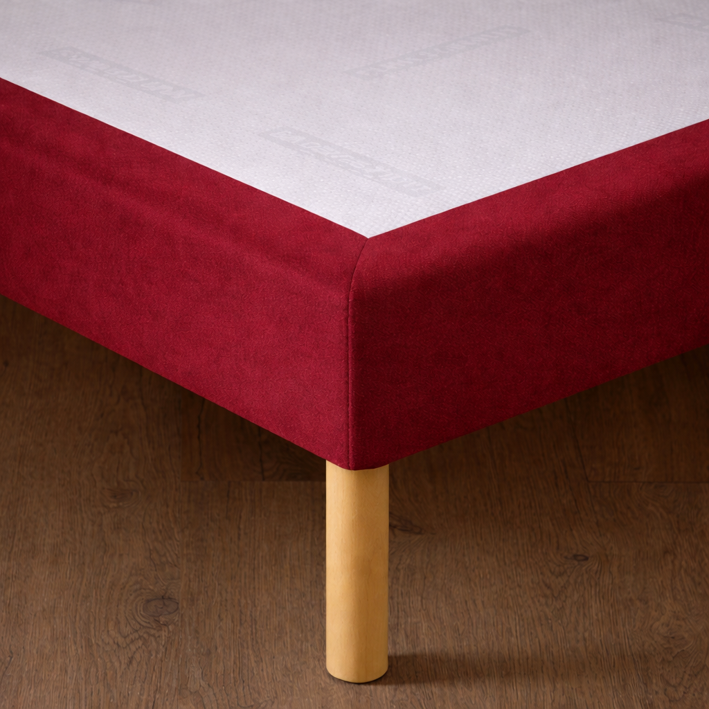 Louis, le sommier tapissier - Velours bordeaux
