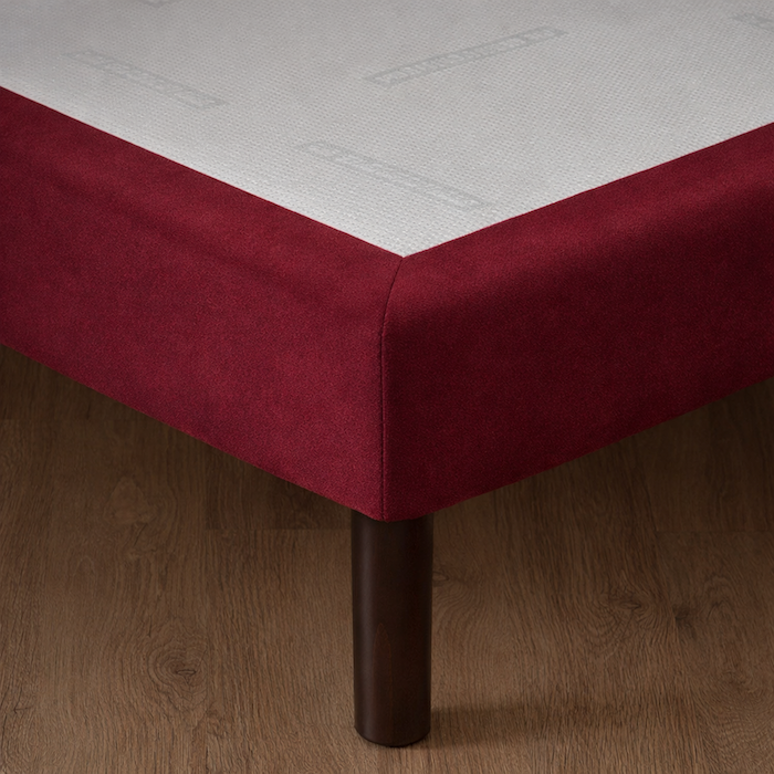 Louis, le sommier tapissier - Velours bordeaux