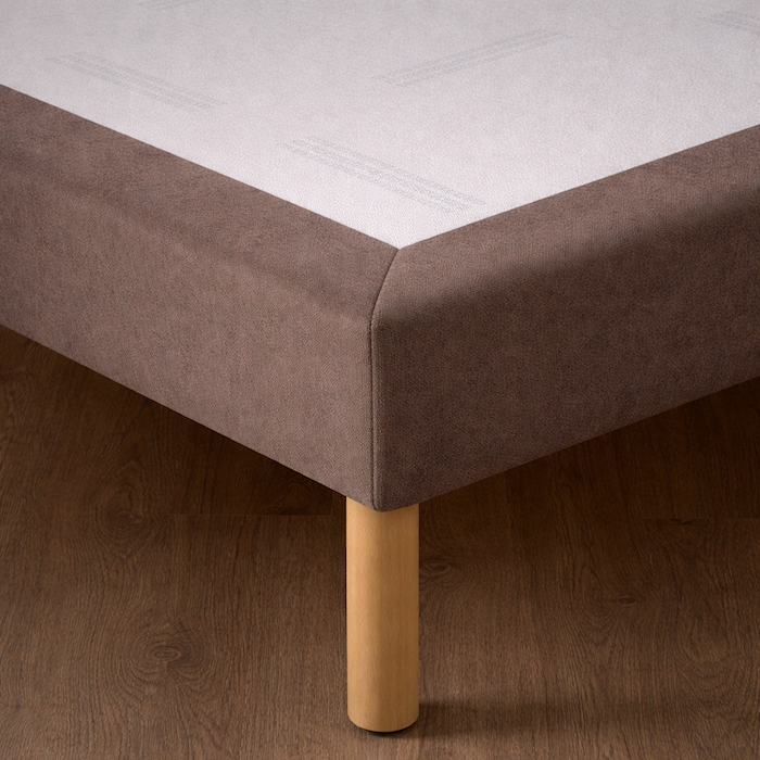 Louis, le sommier tapissier - Velours châtaigne