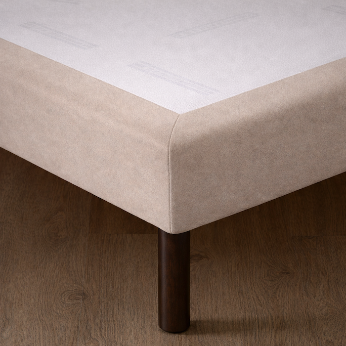 Louis, le sommier tapissier - Velours grège