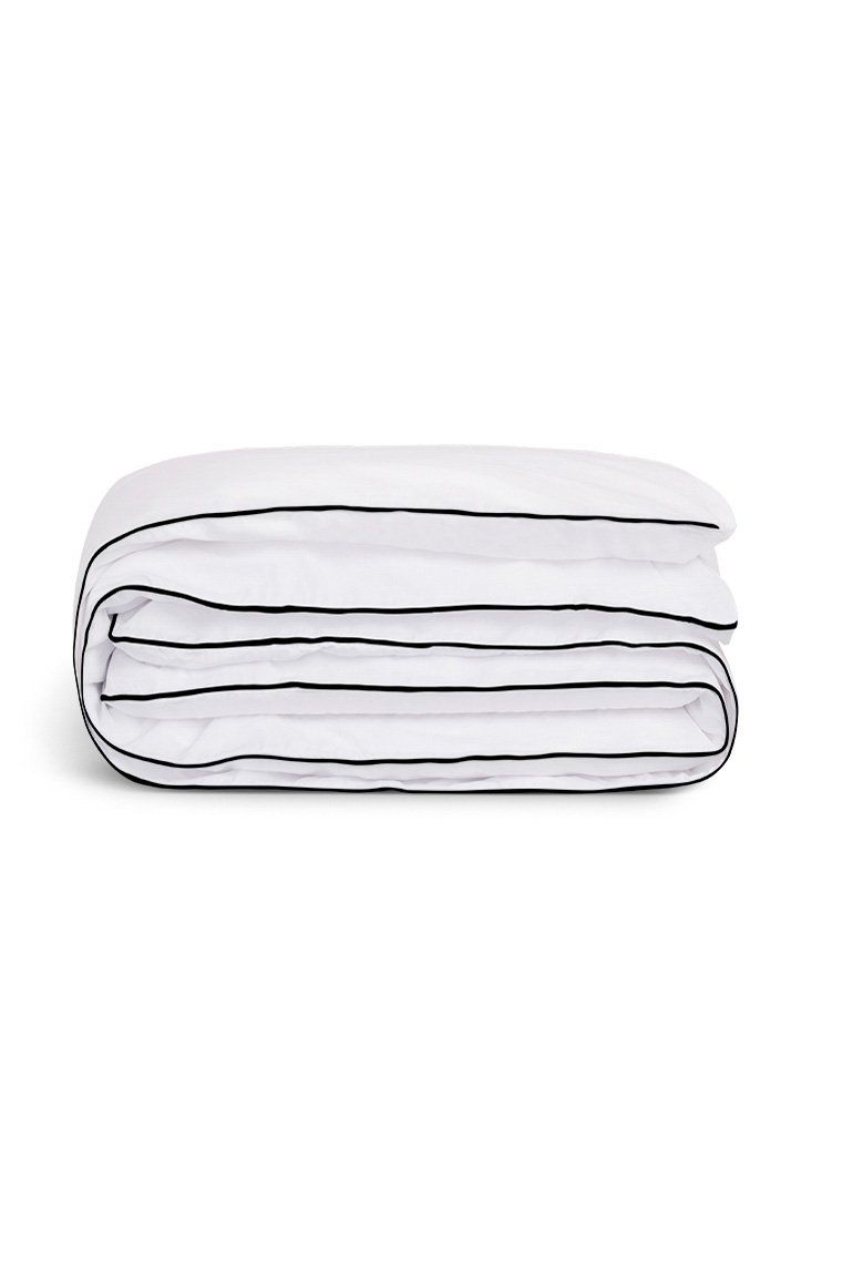 Housse de couette en percale de coton égyptien 