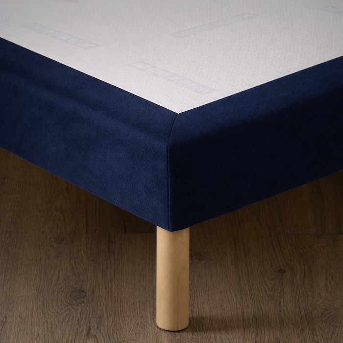 Louis, le sommier tapissier - Velours marine