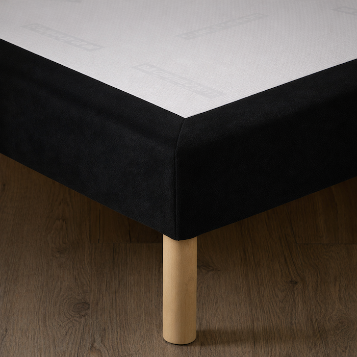 Louis, le sommier tapissier - Velours noir