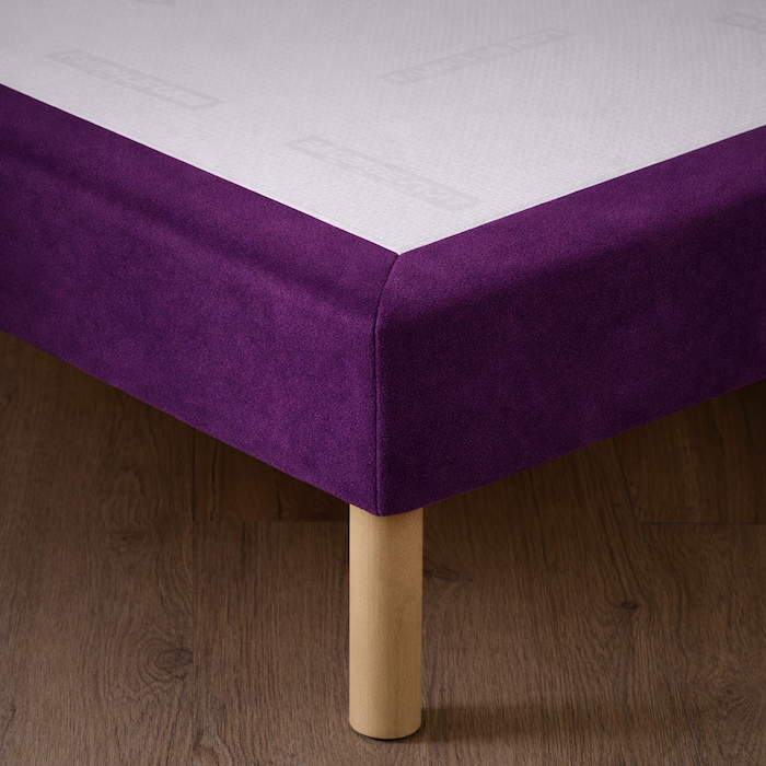 Louis, le sommier tapissier - Velours violet