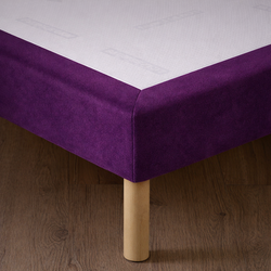 Louis, le sommier tapissier - Velours violet