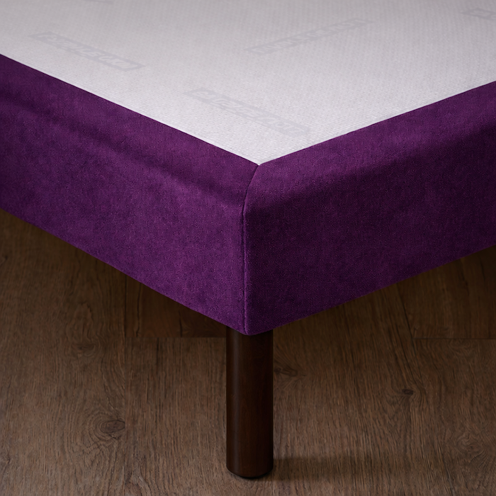 Louis, le sommier tapissier - Velours violet